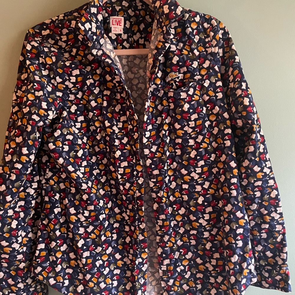 Lacoste Multicolor Patterned Jacket